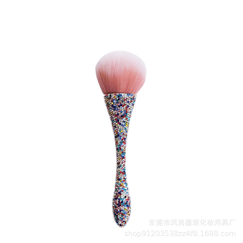 Nuevo cepillo de maquillaje en polvo suelto de gran tamaño solo en stock cubilete rubor cepillo trabajador de belleza