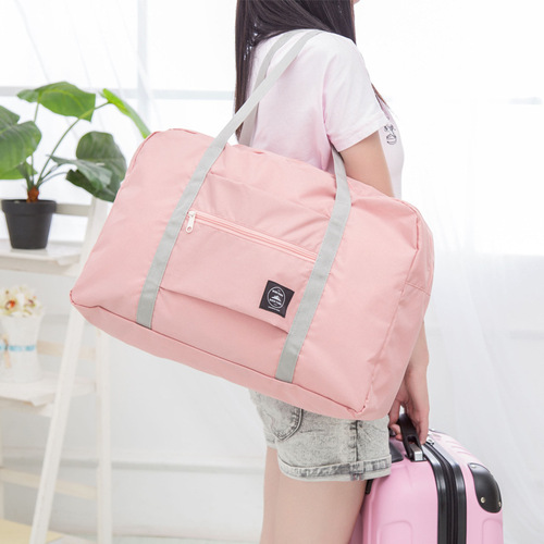 Nordic fabric moving bag Multi-purpose storage bag Convenient portable aircraft bag Solid color cross-border storage bag
