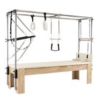 Juego de cinco piezas de Pilates, equipo grande de Pilates, cama central Cadillac, corrector de columna, cama central de yoga