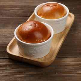 欧式创意陶瓷碗舒芙蕾烤碗布丁杯家用烘焙餐具小号甜品碗双皮奶碗