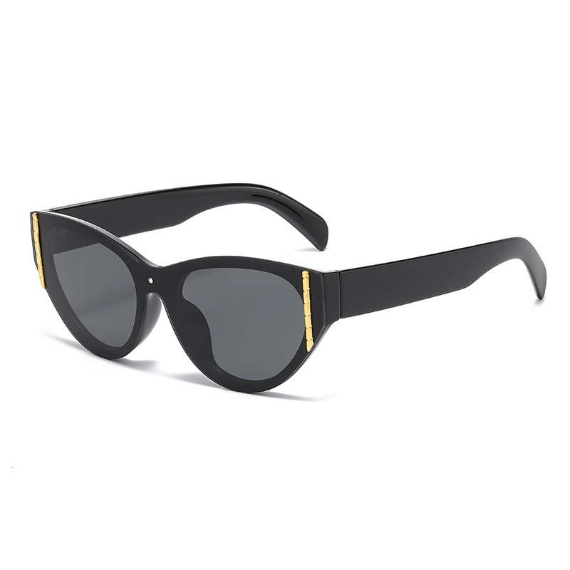 Retro cat eye cross-border lentes lujosas gafas de sol de alto nivel gafas de sol gafas de sol de alta definición gafas de sol de moda