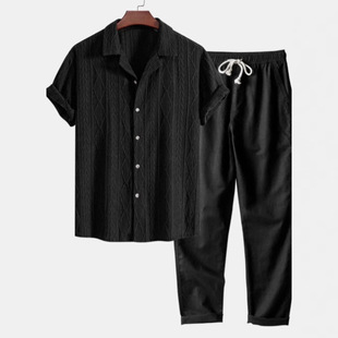 Summer shirt for leisure, comfortable trousers, 3D digital printing service
