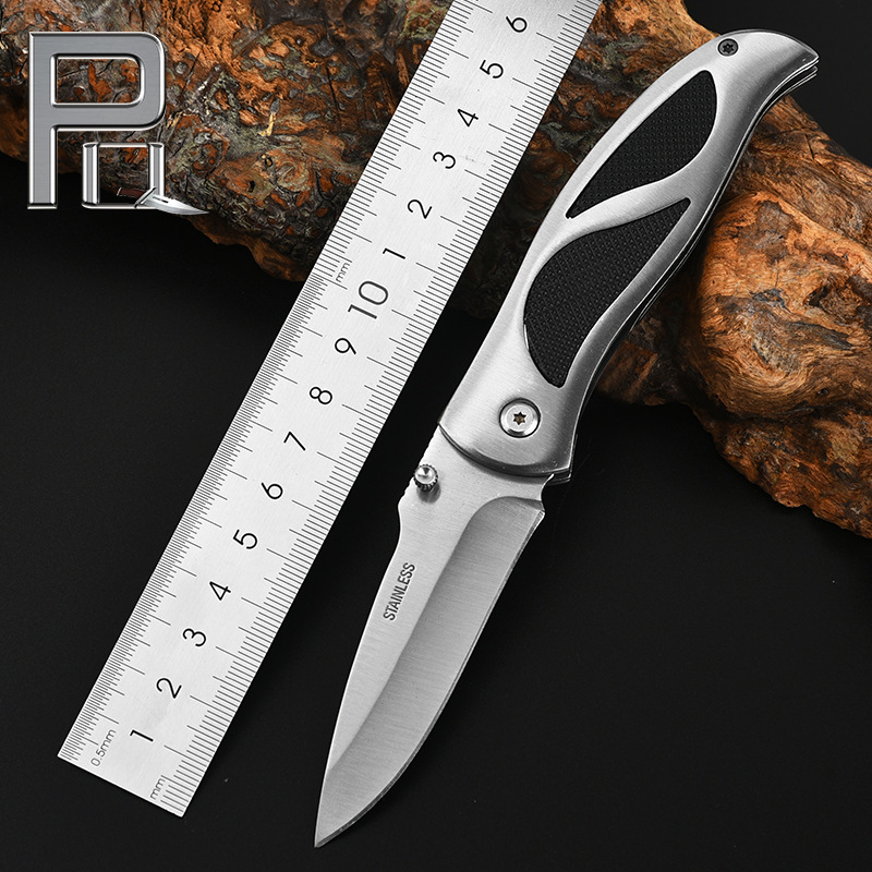 厂家不锈钢户外折刀随身户外刀野营求生野外生存小刀便携折刀批发