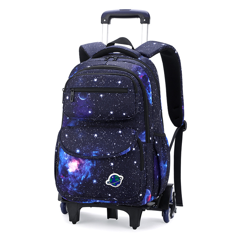 Peces naturales nueva mochila de tres piezas para estudiantes de escuela primaria subir escaleras de gran capacidad impermeable transfronteriza Venta caliente