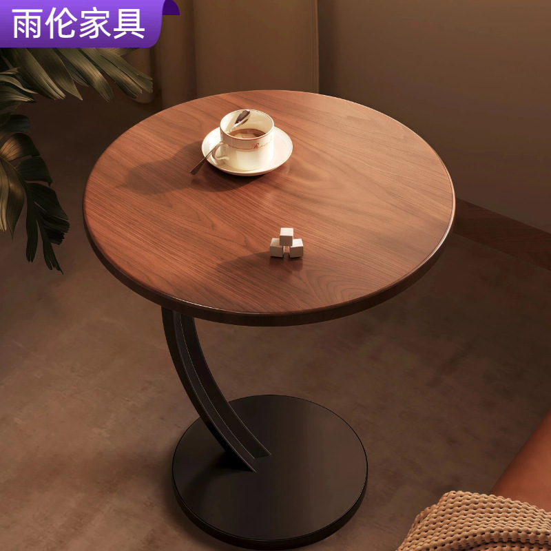 Small Coffee Table for Home Use, Modern Light Luxury Style, Living Room Tea Table, Floor-Standing Balcony Side Table, Cream Style Coffee Small Tea Table Small Coffee Table for Home Use, Modern Light Luxury Style, Living Room Tea Table, Floor-Standing Balcony Side Table, Cream Style Coffee Small Tea Table