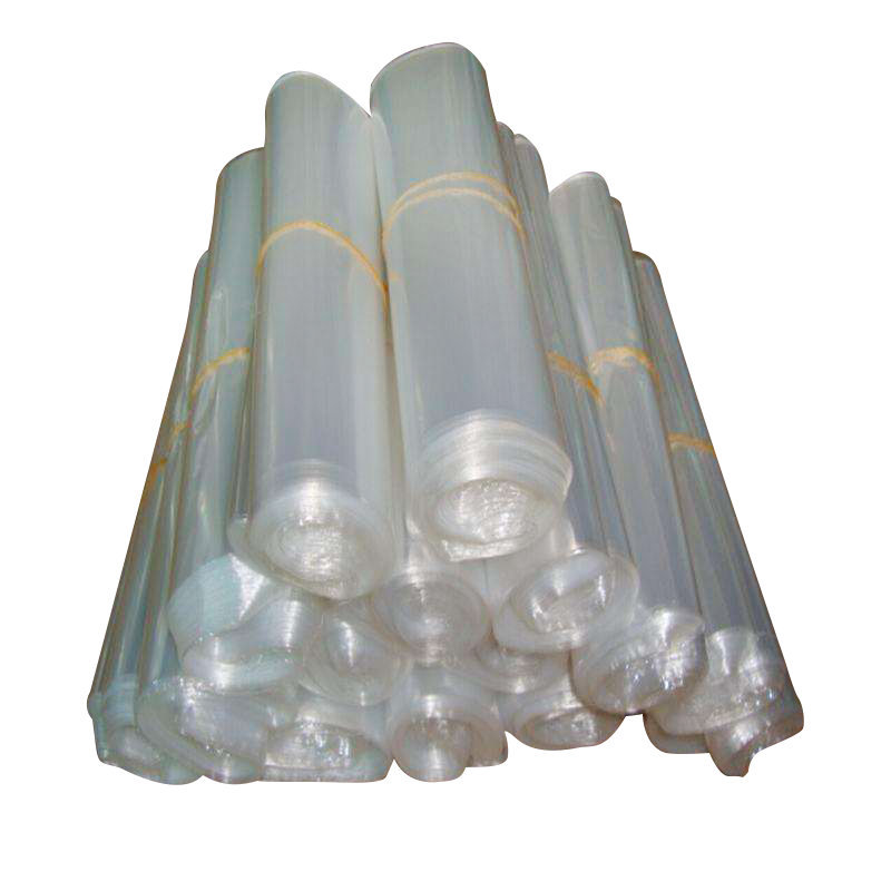 厂家POF热收缩袋对折膜化妆品半自动塑封包装 透明收缩膜