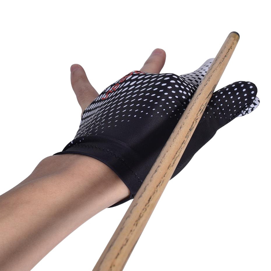Burton Three-Finger Billiards Gloves, Men and Women Can Use Nine-Ball Snooker Gloves for Left and Right Hands, Single Pack