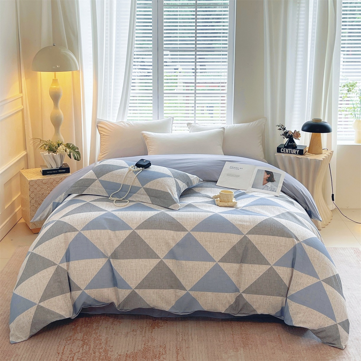 Nueva cubierta de edredón de estilo chino una sola pieza para comprar una sola pieza más gruesa de lana molida otoño invierno calor al por mayor cubierta de edredón de algodón una sola pieza