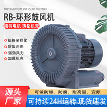 RB-022隔熱耐高溫環形中壓鼓風機 1.5kw卷煙濾嘴成型機用高壓風機
