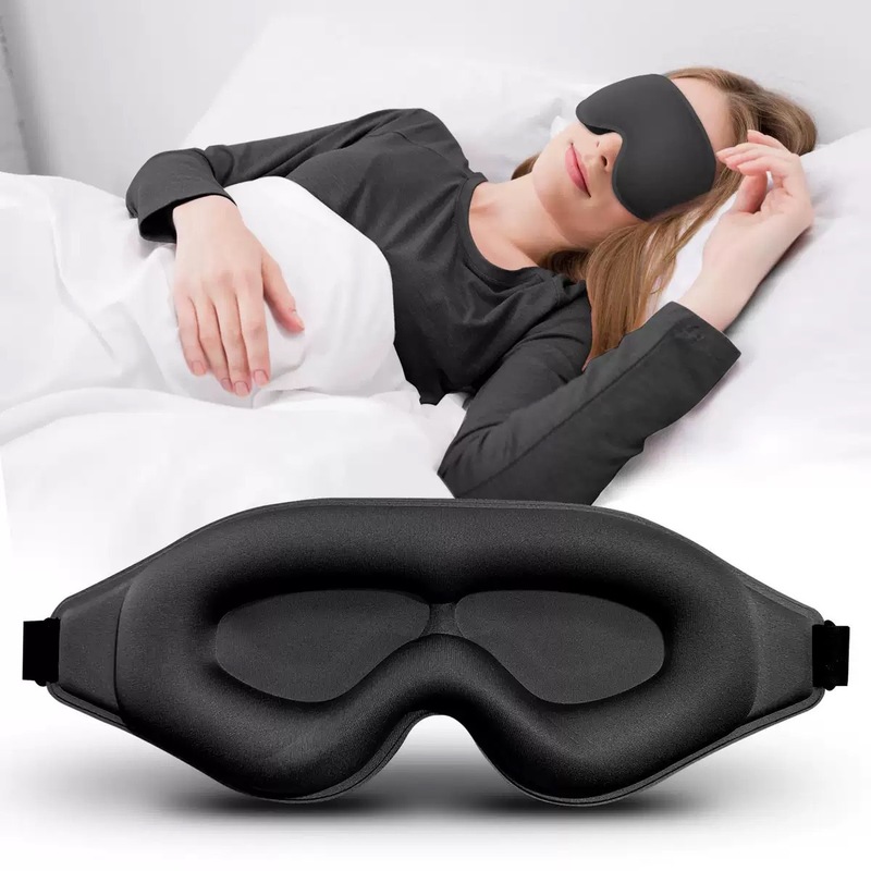 跨境3D立体遮光眼罩透气不压眼睡眠专用好眼罩学生成人午休护眼罩|undefined