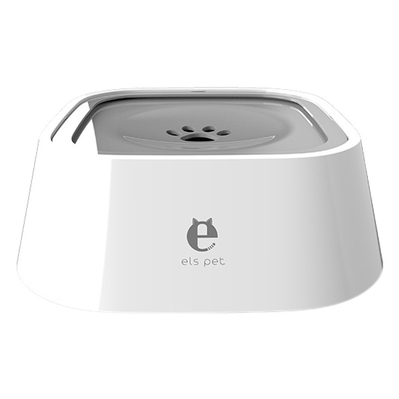 Tazón de fuente transfronteriza de agua para mascotas a prueba de salpicaduras, boca no húmeda flotante Tazón dispensador de agua de suspensión montado en el automóvil dispensador de agua de gato antidetonante