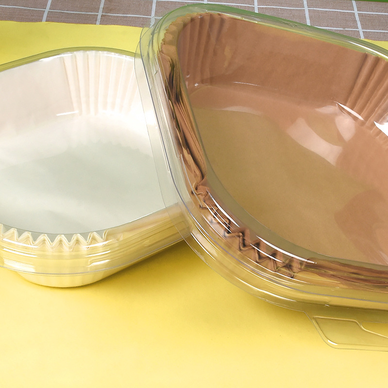 Cuadrado Freidora de aire de papel de grado alimenticio almohadilla de papel absorbente de aceite de alta temperatura resistente a los alimentos a prueba de aceite espesado freidora de aire papel especial