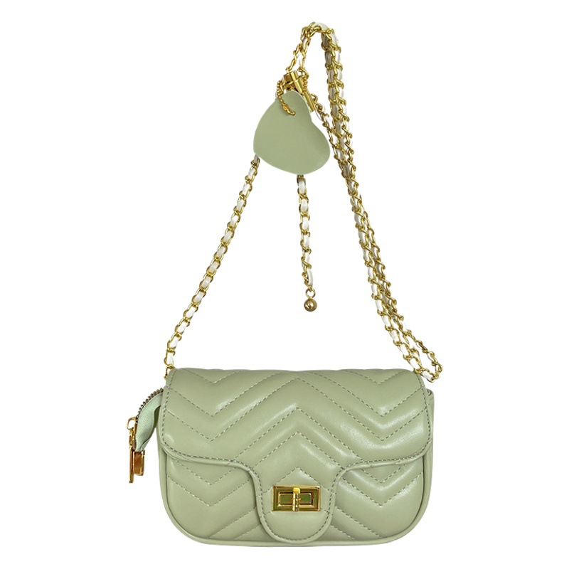 Bolso bandolera para mujer verano 2023 nuevo bolso de cadena rombo de moda estilo Chanel pequeño bolso cuadrado bolso de hombro