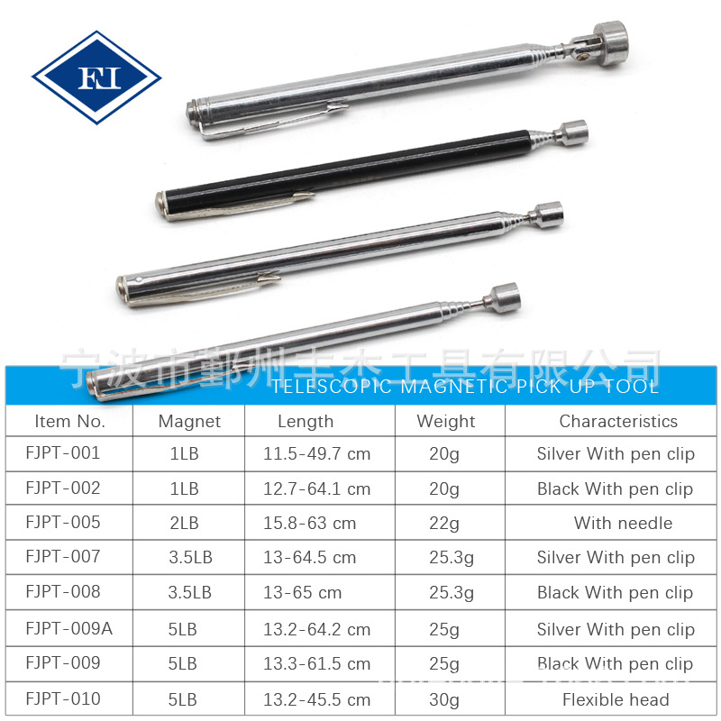 供应镀金捡拾器，3.5LB，伸缩天线，各类汽修汽保及手动工具