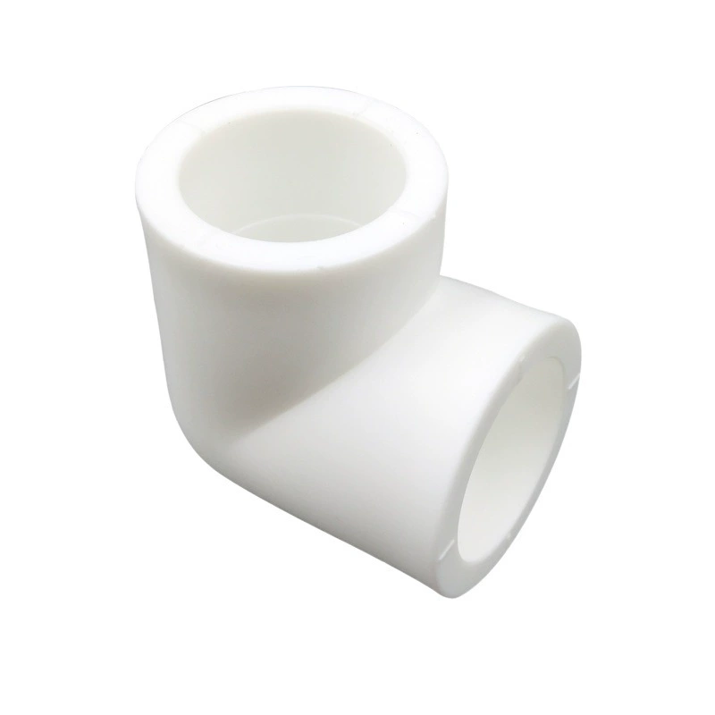 ППР штуцеры сантехники штуцеры водоснабжения ППР 90 градусов локоть полный пластик равный диаметр ППР прямой изгиб локоть равного диаметра