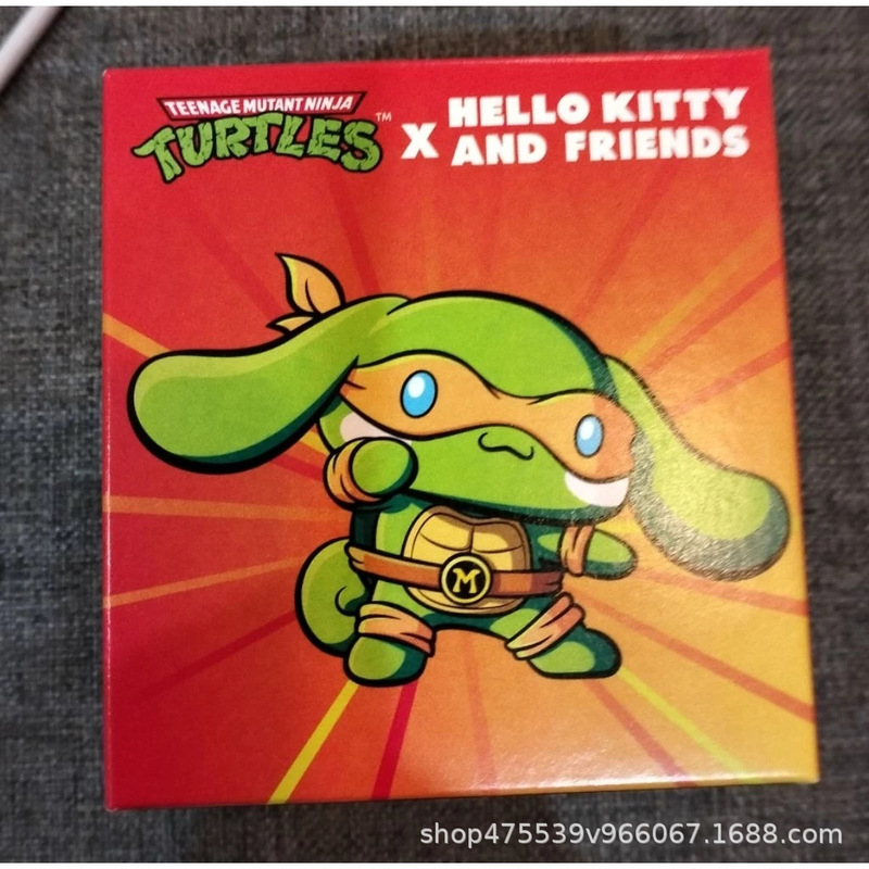 TURTLES手办模型玩偶麦当劳联名款三丽鸥忍者神龟库洛米系列玩具|undefined