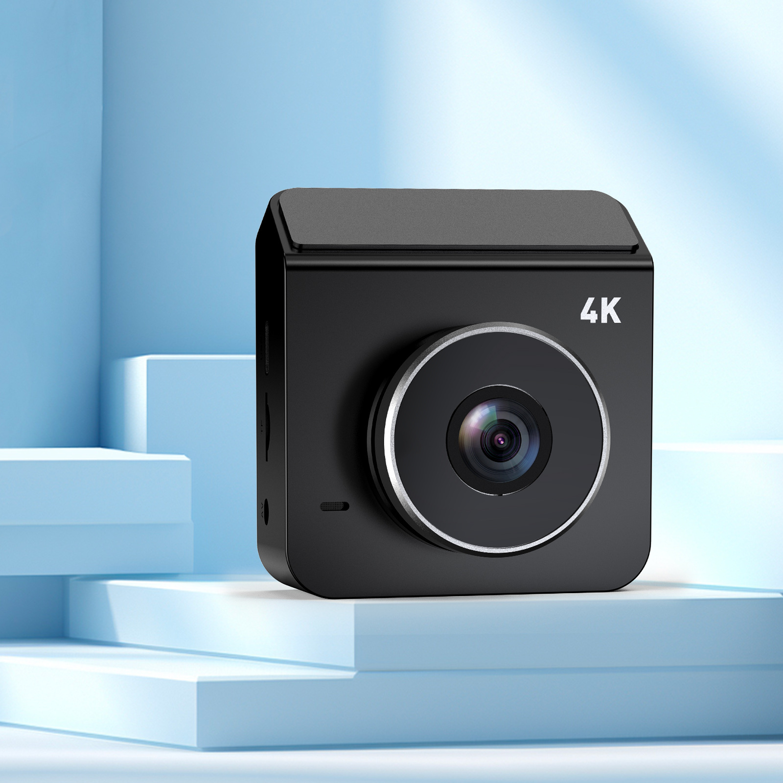V63 4K+1080P Front and Rear Dual Recording Dash Cam GPS Parking Monitor
