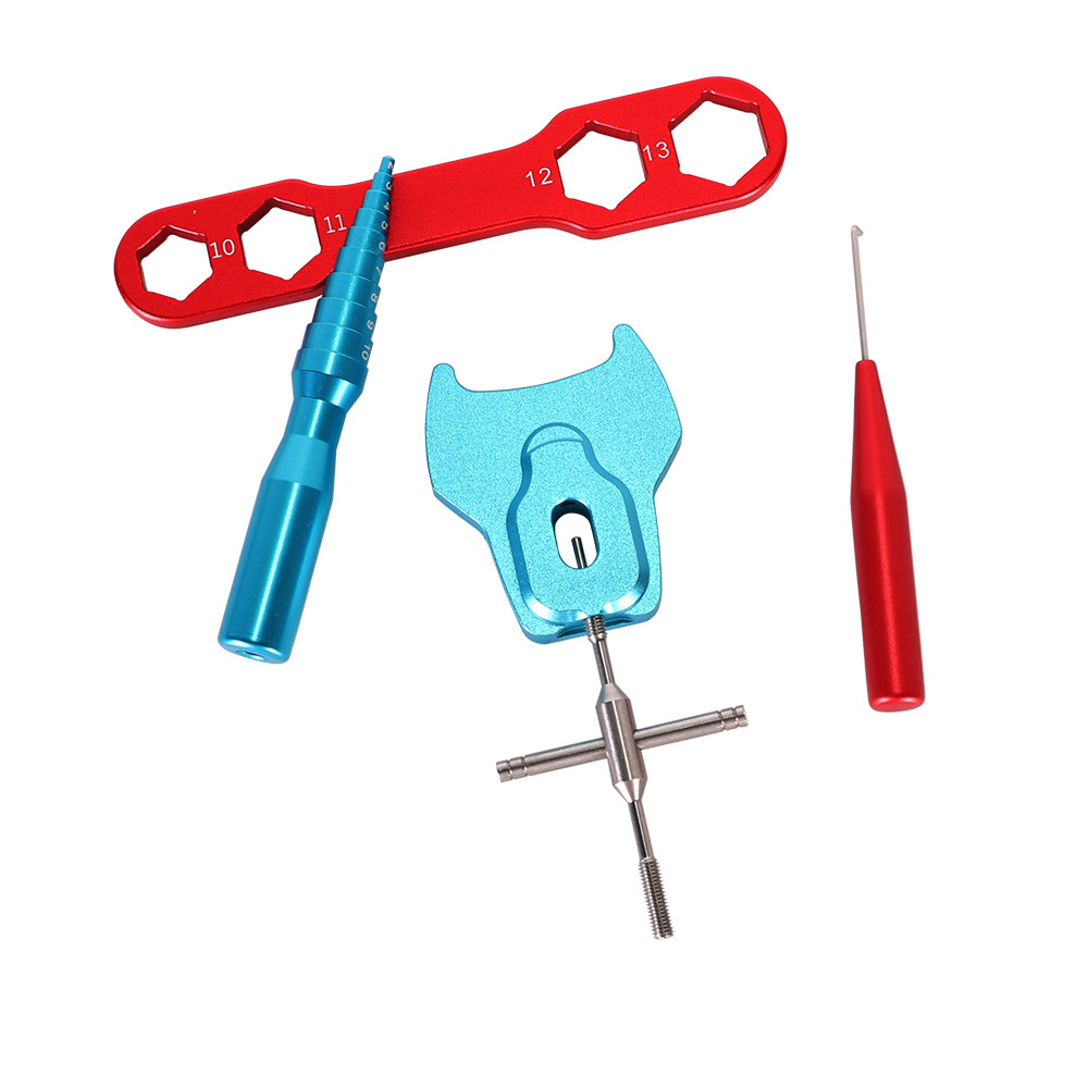 Transfronterizo carrete de pesca caliente desmontaje reparación herramienta pesca carrete Luya rueda giratoria agua gota carrete pesca carrete pin removedor