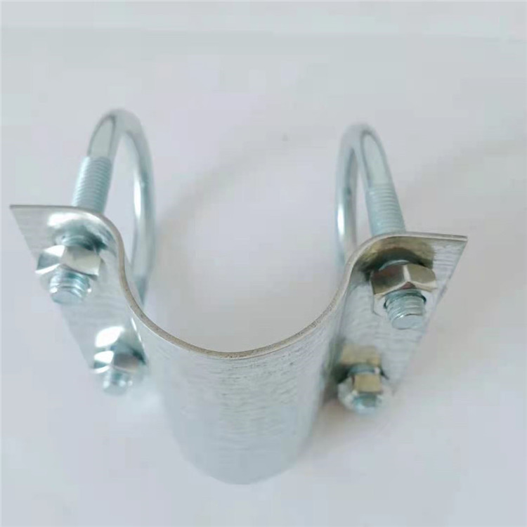 供应圆管十字卡配U型卡大棚十字连接卡批发48钢管钢架大棚专用