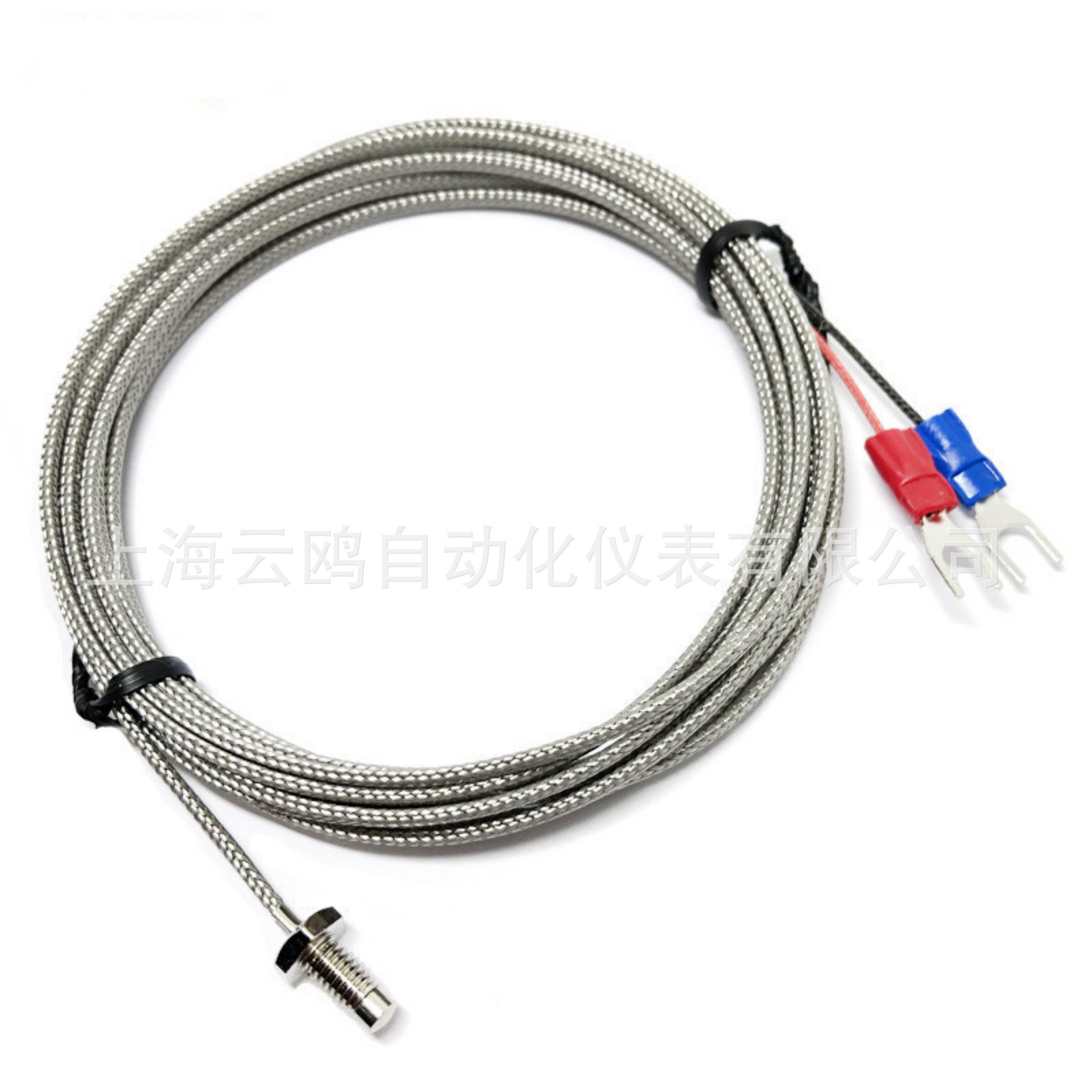 K型螺钉热电偶M4铜头3D打印机温度传感器铁氟龙多股测温线WRN-01