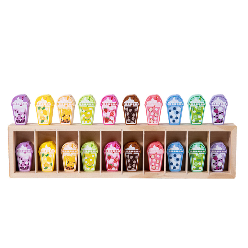 Juego de mesa educativo transfronterizo TikTok de madera para emparejar colores de botellas, juego de memoria interactivo y divertido para padres e hijos image 8