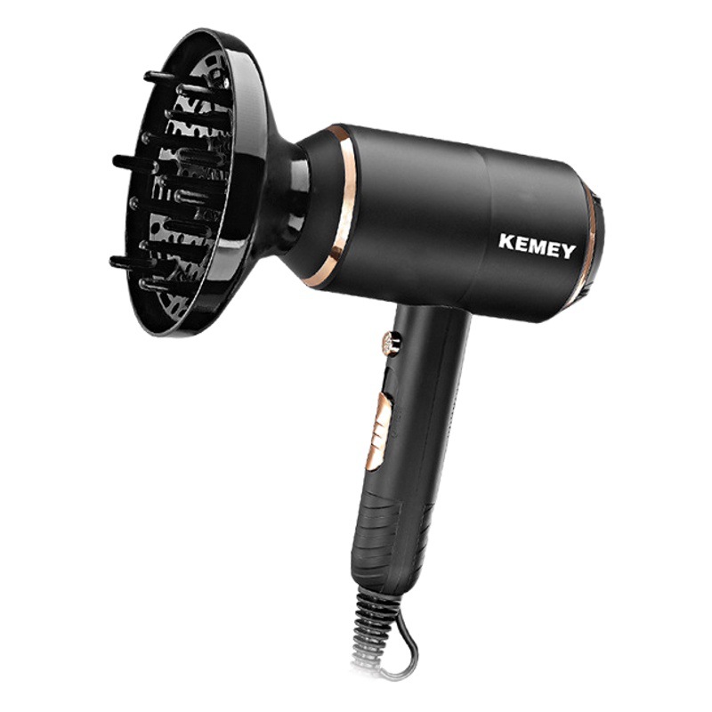 Kemei secador de pelo KM-8896 martillo de tres engranajes ajustable secador de pelo de alta potencia peluquería hogar secador de pelo image 1
