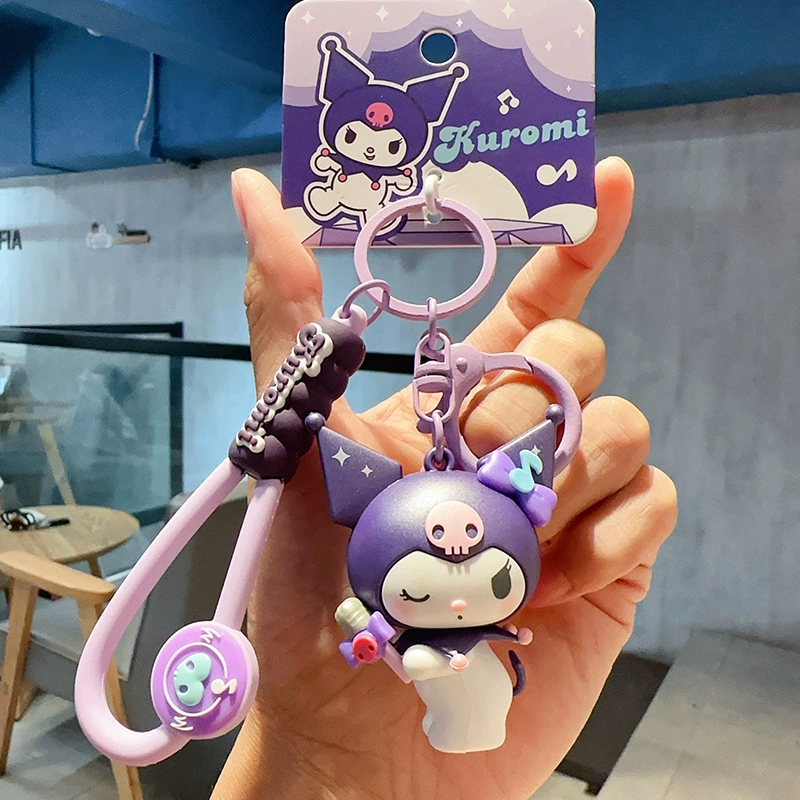 Плюшевый брелок Sanrio Hello Kitty, оригинал, мягкая подвеска 11×7.5 см, коллекционный талисман