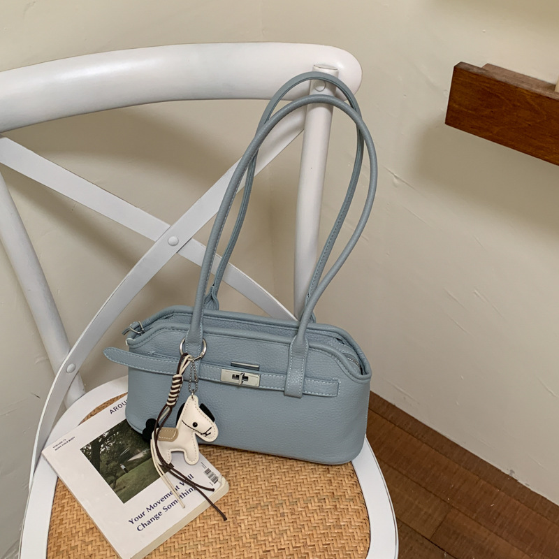 Bolso de mano de nicho de alta calidad para mujeres 2026 nuevo estilo de lujo ligero bolso de hombro de brazo bolso de viaje ocio image 7