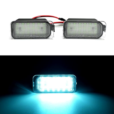 Suitable for Ford Fiesta License plate lamp - ice-blue