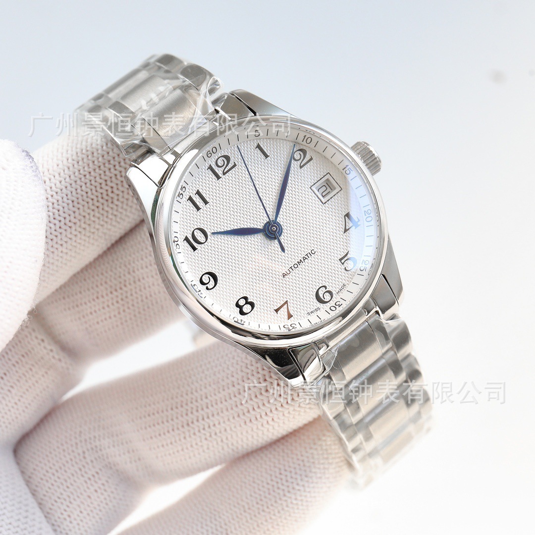 Classic Master Craftsman Watch, Compact and Exquisite Women's Watch, Fully Automatic Mechanical, Diamond-Encrusted Mother-Of-Pearl Face, Danny Lu Luminous, Light Luxury