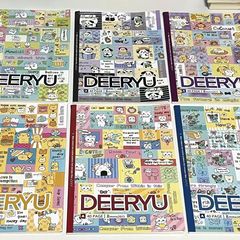 鹿予極繁主義不硌手筆記本ins高顏值可愛卡通女學生記事本子橫線