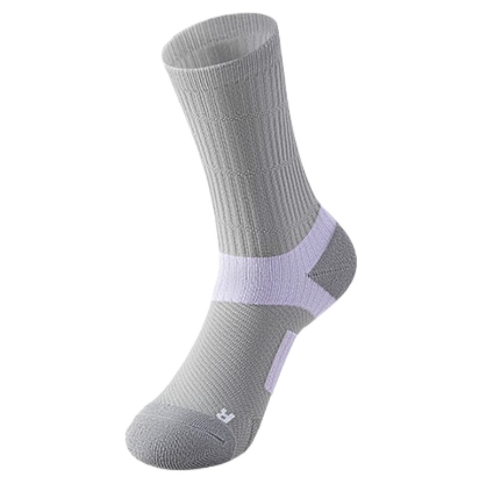 Women's Badminton Socks Professional Running Marathon Fitness Socks Spring Summer Thickened Terry Cloth Sole_desvips.com