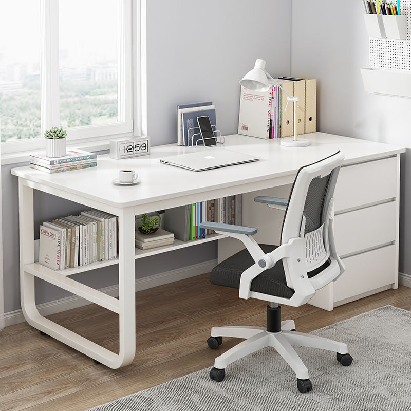 Desk computer desk, simple home student with drawers writing desk bedroom desk office storage desk