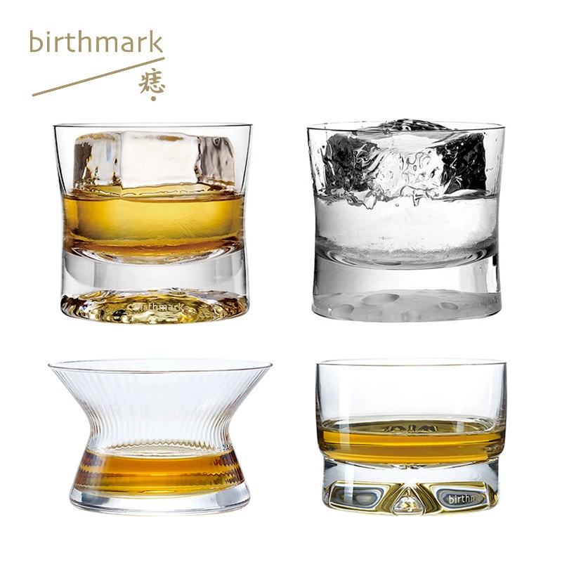 Моли birthmark спот spin glass вращается спиртные напитки whisky виски бокал лунный кубок