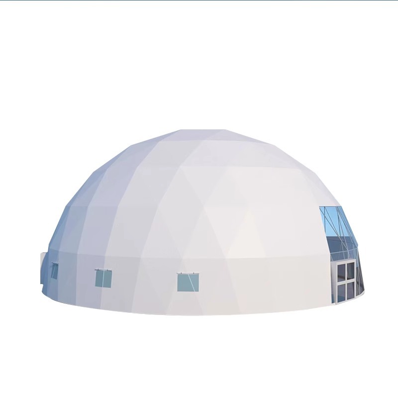 Gran exposición de actividades al aire libre esférica tienda de campaña deportiva hotel sombreado techo solar cúpula tienda de campaña personalizada