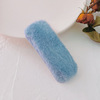 Autumn and winter new plush hair clip lamb hair furry rabbits hairy mink water bb clip card love water droplet hair clip