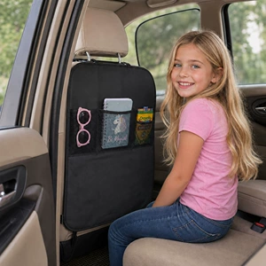Car anti-kick pad, Amazon seat back protection pad, backrest protective pad, car anti-wear and anti-dirt pad, cross-border bestseller