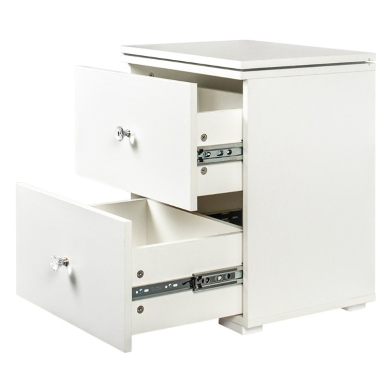 Mesita de noche moderno minimalista hogar dormitorio mesita de noche simple nuevo almacenamiento y almacenamiento integrado pequeño gabinete