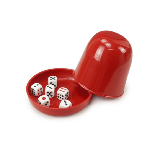 Dice mother dice cup set bar nightclub KTV sieve thickening combination with bottom bracket sieve cup shaker