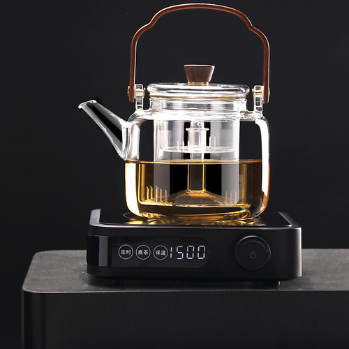 WBZ7 fully automatic electric ceramic stove special glass steaming teapot set household water steaming teapot steam black tea cooking