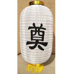 A5L White Winter Melon Lanterns – White Funeral & Memorial Supplies; 5-String Funeral Lanterns for Qingming Festival Tomb Sweeping and Memorial Altars