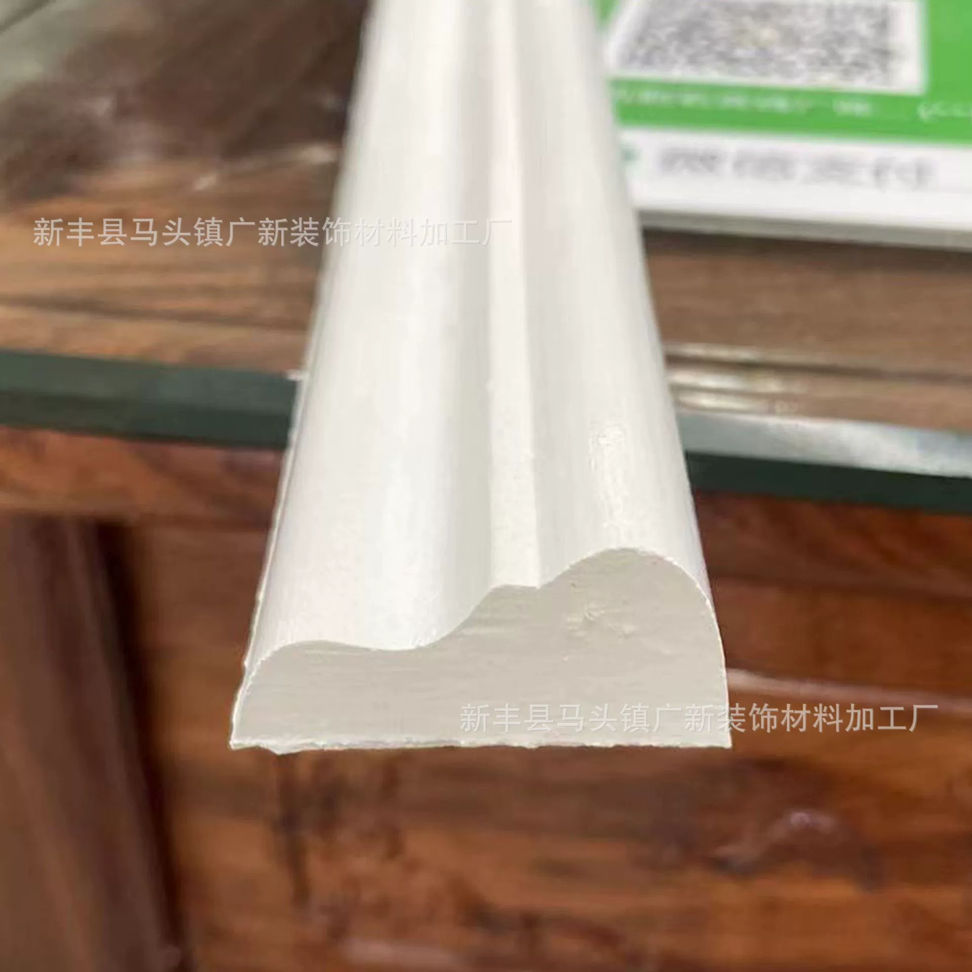 French-Style Gypsum Molding Corner Flower, Decorative Wall Frame Elements, Various Sizes