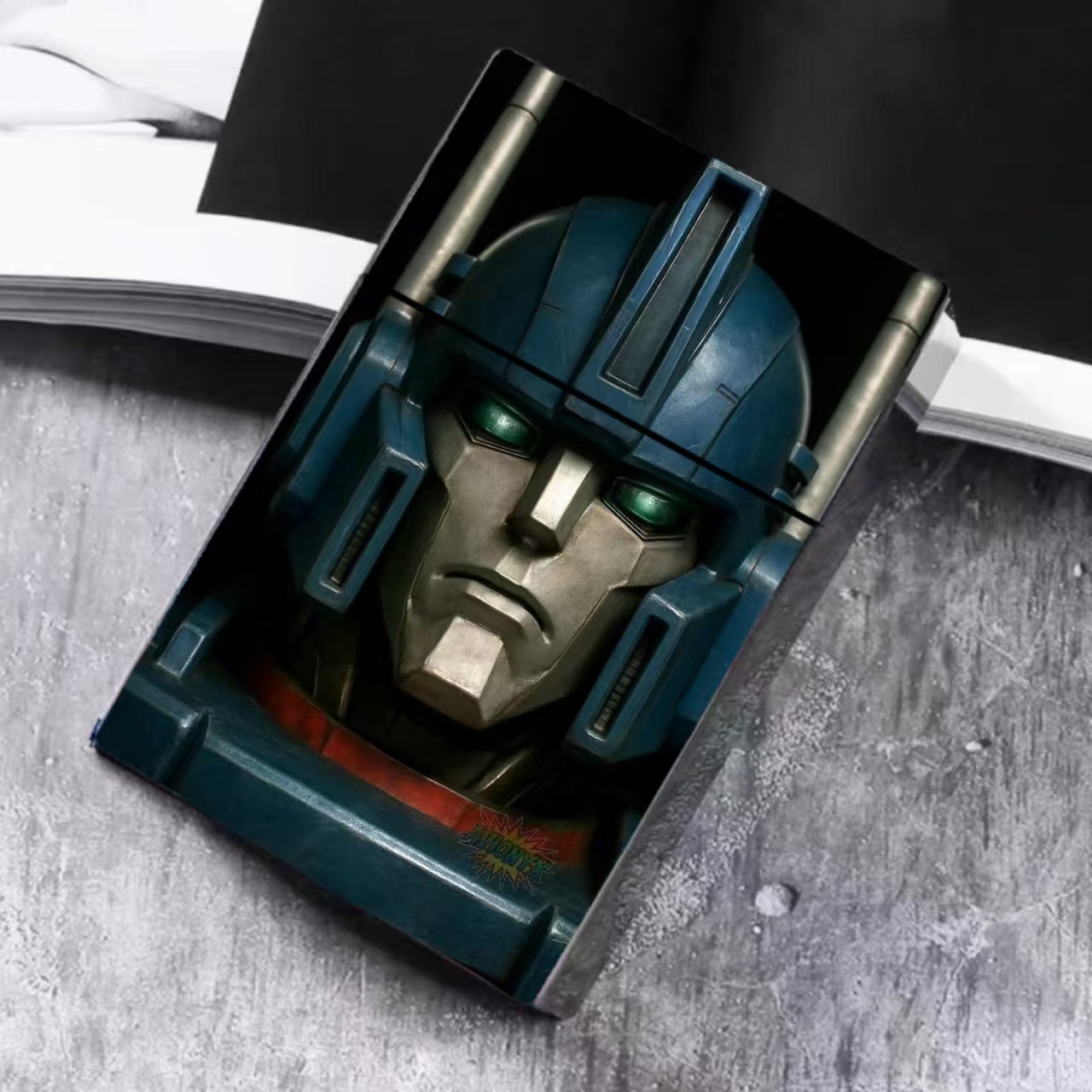 Transformers creativo Decepticon Megatron 20 cajas de cigarrillos gruesas suministro transfronterizo de comercio exterior image 4