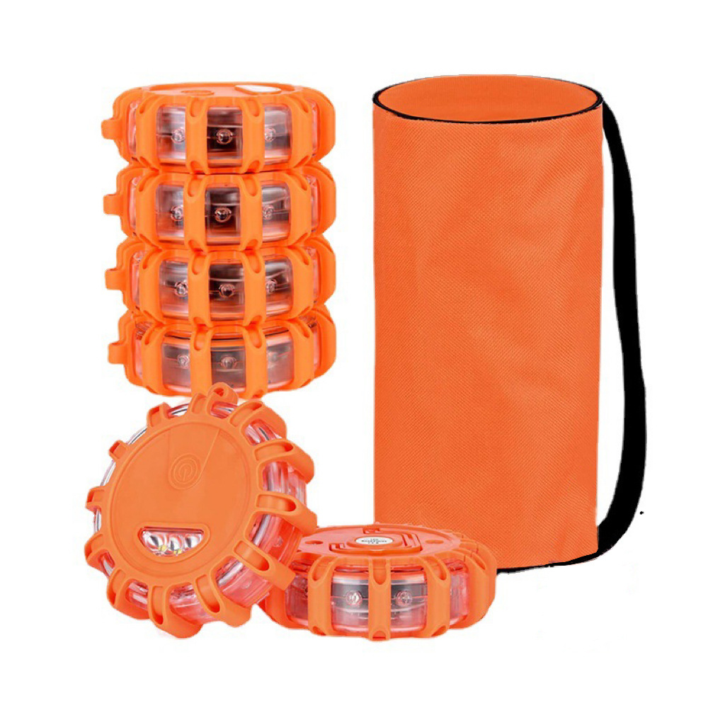 lámpara de advertencia de tráfico LED fuertes artículos automotrices adsorción magnética lámpara de emergencia brillante larga fábrica al por mayor