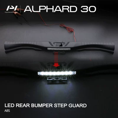 and later modification bright strip: Other Automotive Exterior Supplies - led-rear-inner-guard-board-2208-1-piece