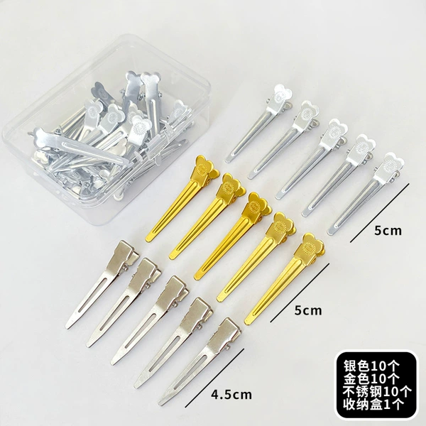 9#10 silver+10 gold+10 stainless steel 4.5cm