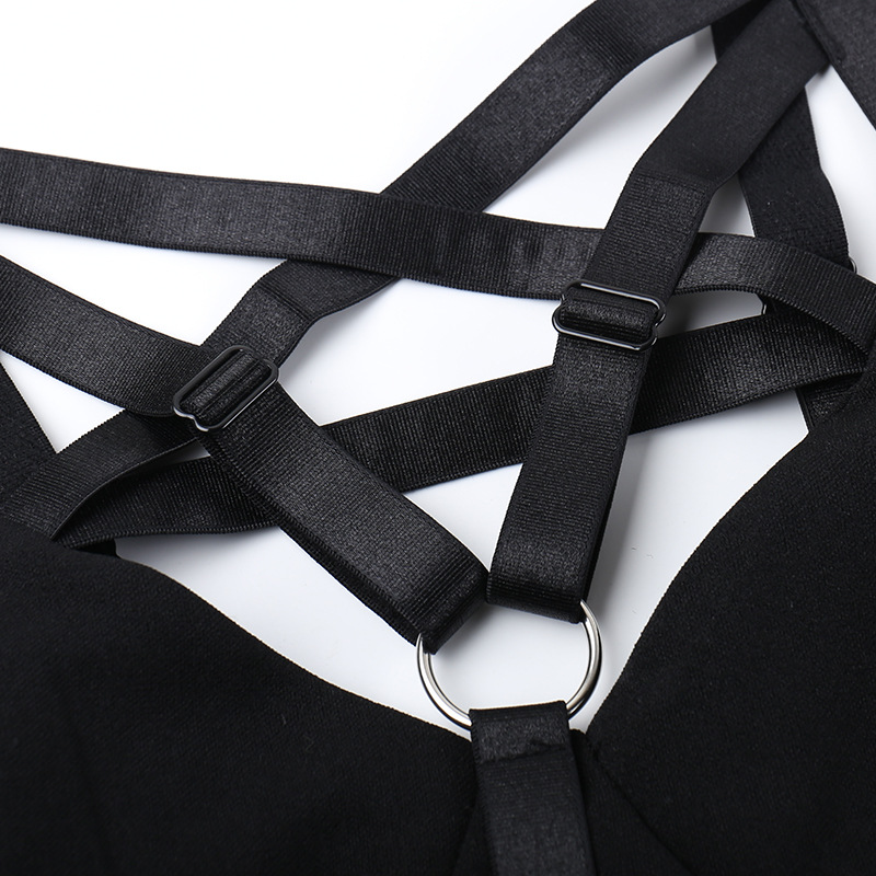 Harness Pentagram Tank Top Women