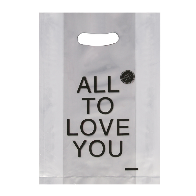 Bolsa de horneado transparente de película blanda de alta presión frutas pescar dulces embalaje de pan para llevar bolsa de plástico personalizada