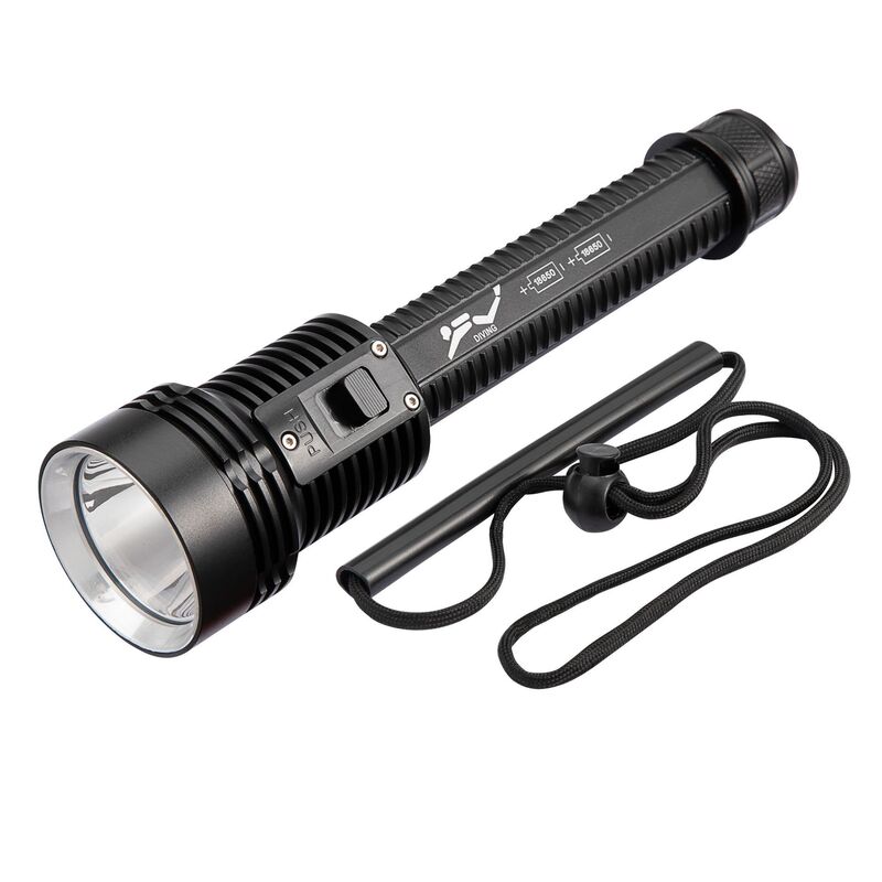 Cross-border New T40/P70 Strong Light Diving Flashlight Highlight Long Range Shooting Catching Fish Magnetron Switch Special for Diving