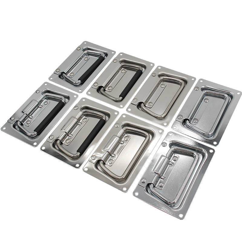 Asa para Caja de Equipo y Transporte 110 de Hierro Cromado y Acero Inoxidable